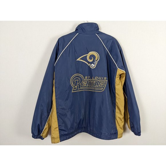 Vintage NFL G-III Apparel St. Louis‎ RAMS zippered jacket size L - Picture 2 of 12
